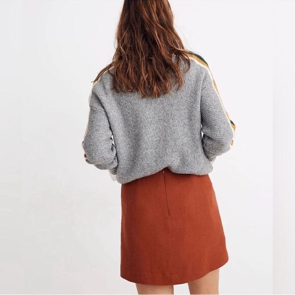 Madewell Museum Patch Pocket Mini Skirt - Picture 2 of 6